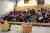 Photographer Eamonn Doyle speaks to a group of students and staff at Griffith College Dubin