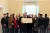 Professor Diarmuid Hegarty poses with staff members and representatives of the winning school, handing them a cheque for €5000