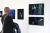 A man views one of the photography collections at the Griffith College Creative Show