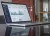 A computer screen showing graphs and data