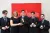 The winning team from the 2019 Griffith College Legal Debating Competition