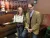 ten year old Abi Snell is accompanied by Griffith College lecturer, Tom Morley Photo Credit: Chattanooga Times Free Press