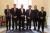 Minister Halligan with Diarmuid Hegarty and Heads of Business, Computing and Graduate Business