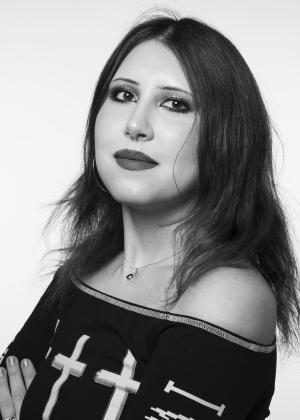 a woman posing for the camera