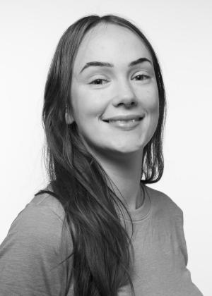 a woman smiling for the camera