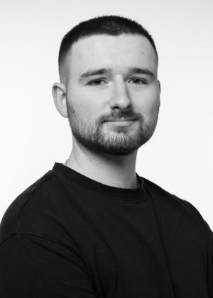 a man posing for the camera