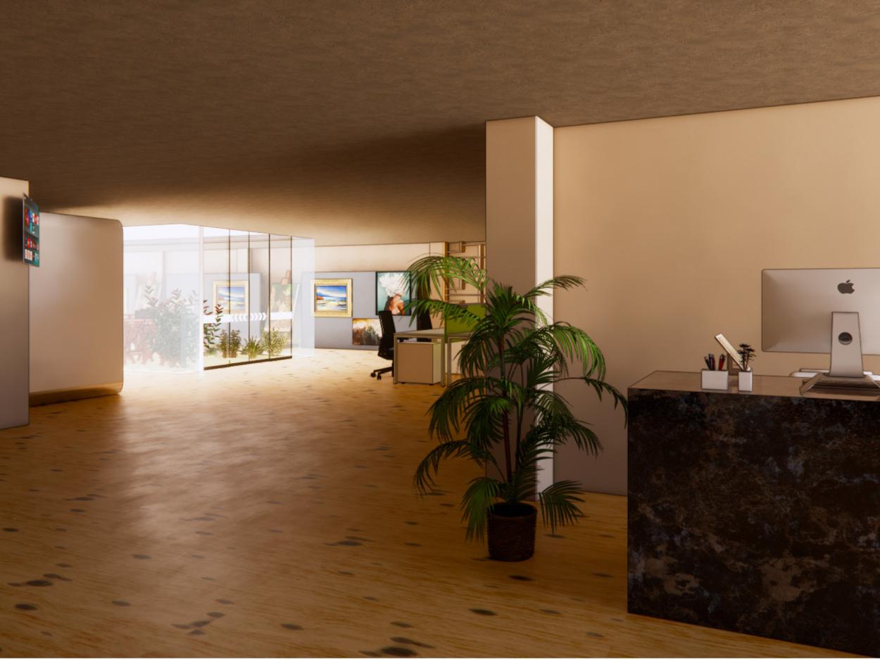 a living room