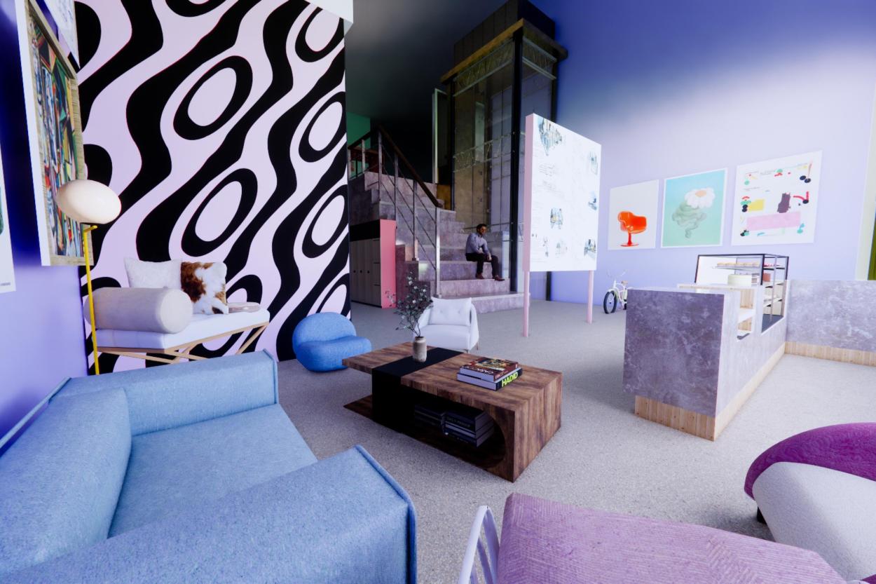 a living room