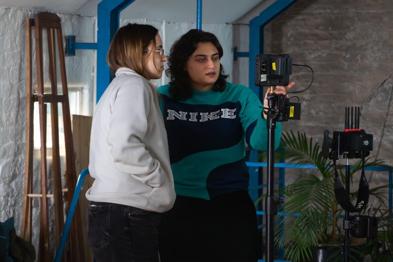 “With the director of Evil Eye”