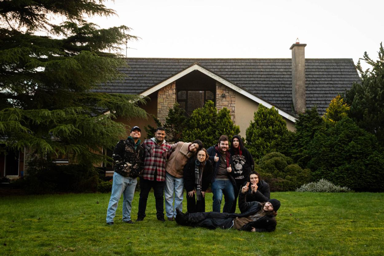 The crew behind The Carving”