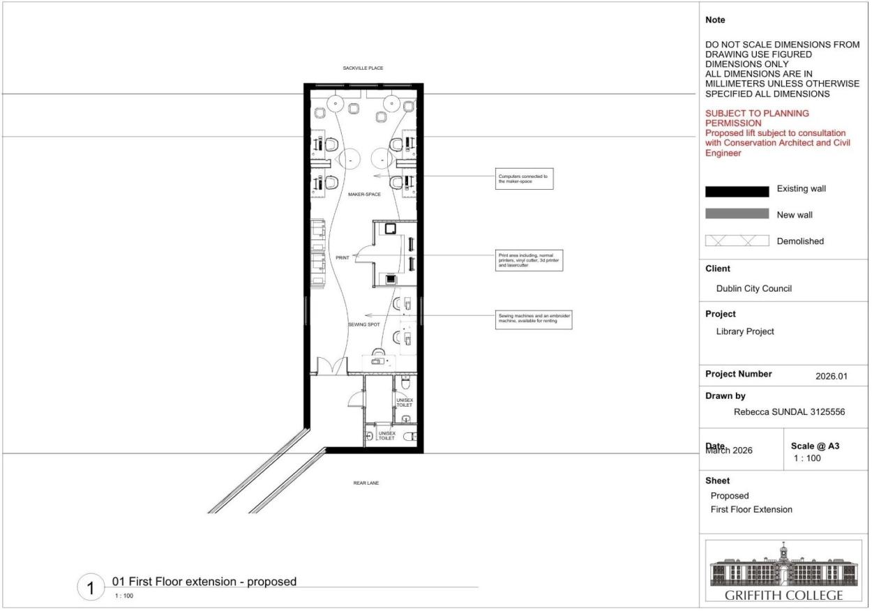 First Floor – Extension 