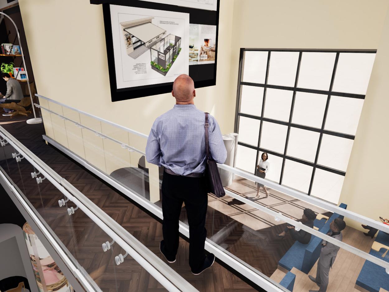 a man standing in a room