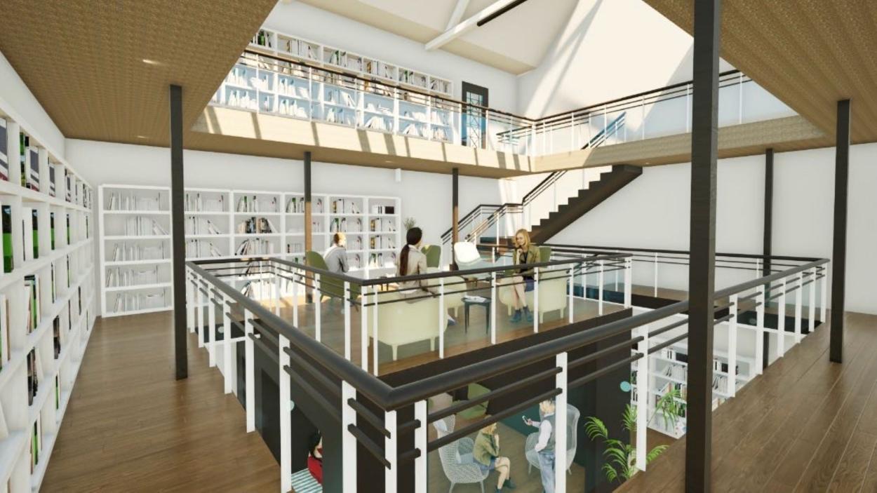 Image show Library Area
