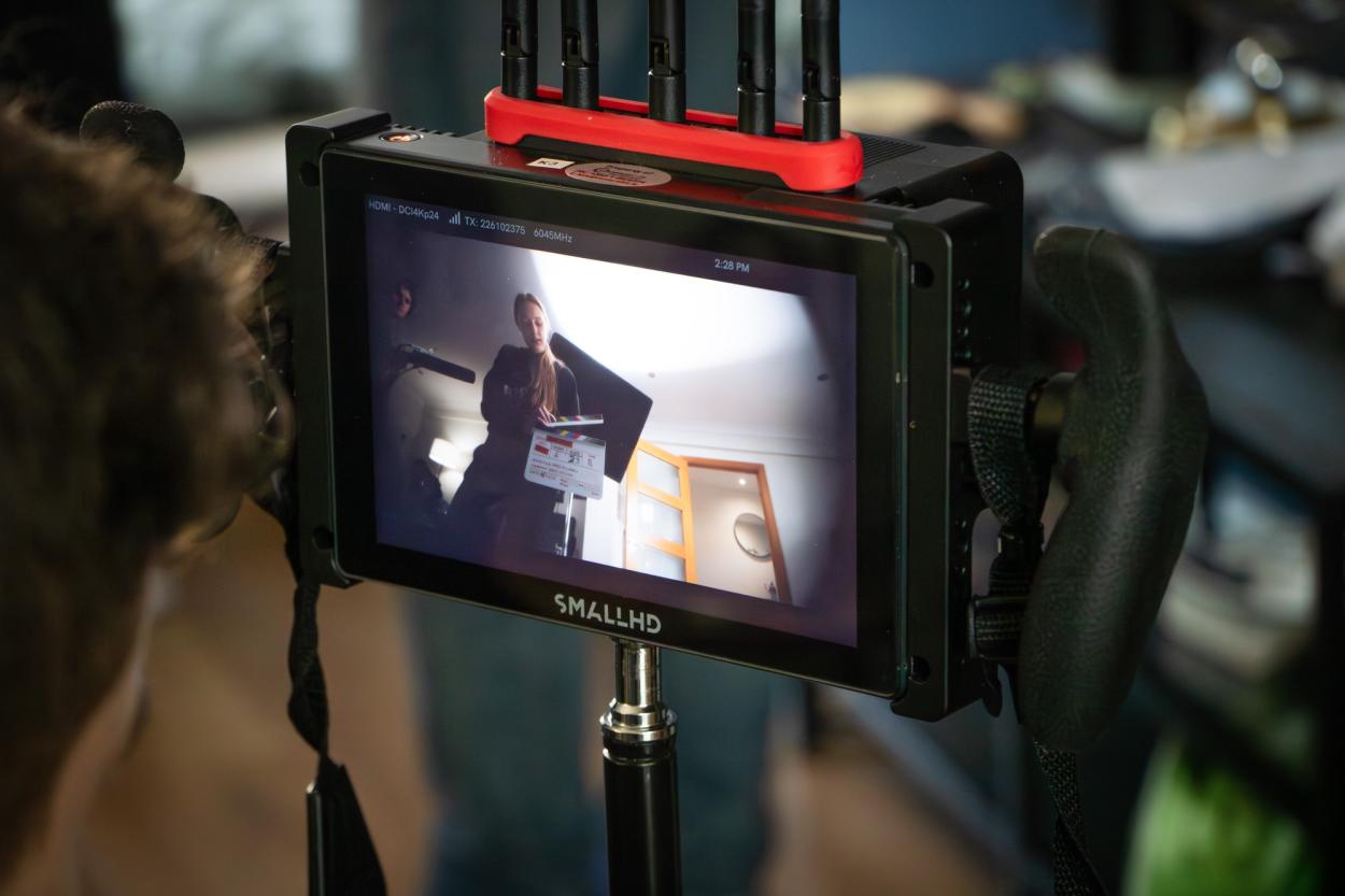Assisting Director of Photography. 