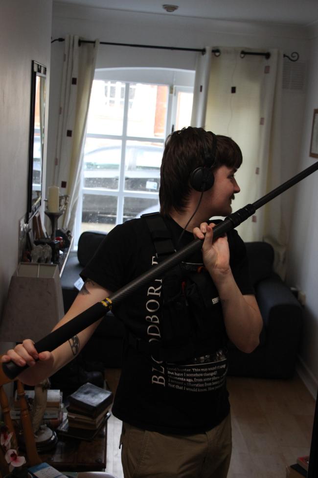 a man holding a baseball bat