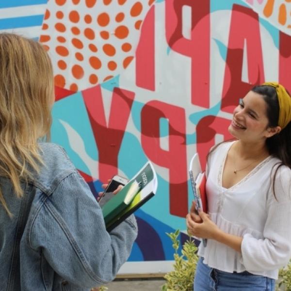 guidance counsellors standing smiling