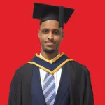 gradudate in robe