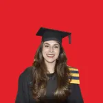 Graduate in robes