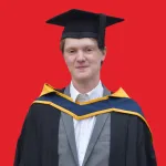 Graduate in robes