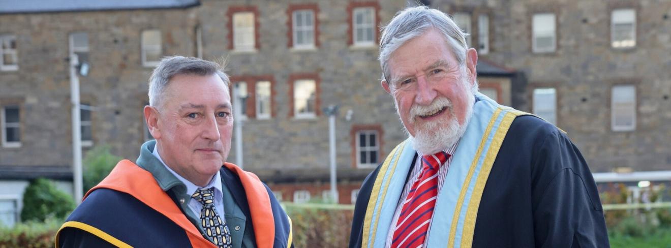 Brian Jennings Awarded at Griffith College Dublin