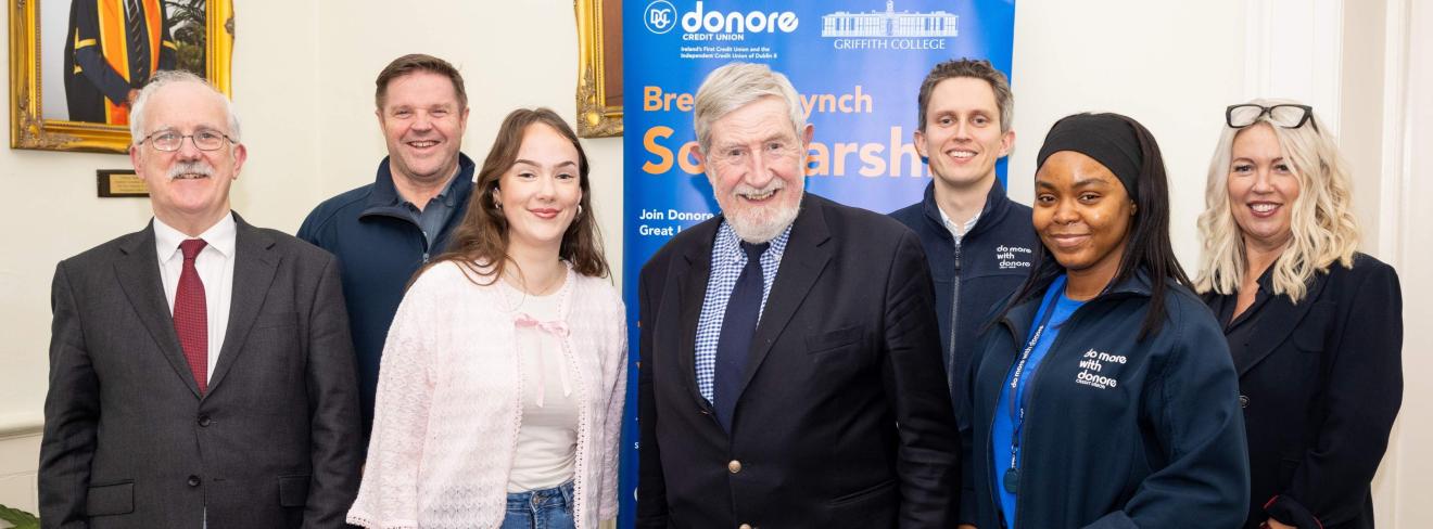 Molly Smith Receives Brendan Lynch Scholarship at Griffith College