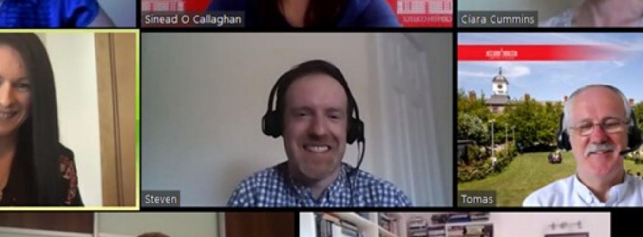 The virtual presentation ceremony