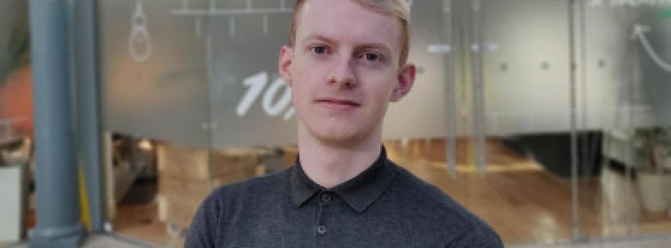 Griffith College student, Conor Nolan. Photo credit; The Journal.ie