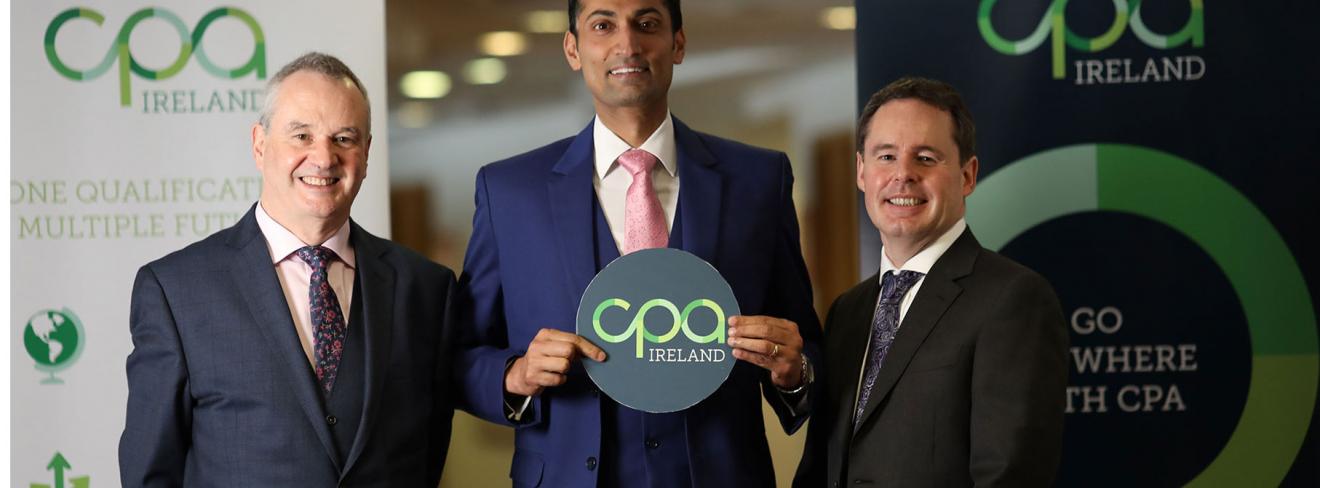 Liam Donnelly Award Winner, Sunil Appat Sukumaran, Paul Heany and Tom Colgan